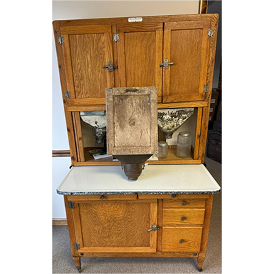 Large Pull Down Flour Bin with Original Door