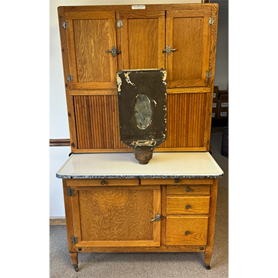 Large Flour Bin with Fold Back Lid