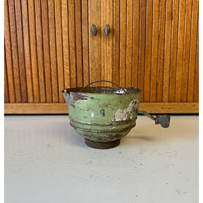 Green Flour Sifter Bowl