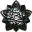 Small Steel Flower Trunk Ornament 