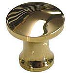 Extra Small Cast Brass Knob